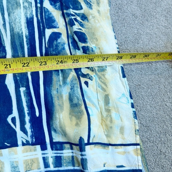 Jams World 60 Year Anniversary Kimono Jacket One Size Blue Abstract Art Hawaiian - Picture 12 of 14